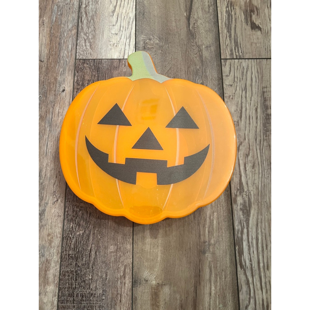 NEW Pumpkin Snack Box One Size Orange Black